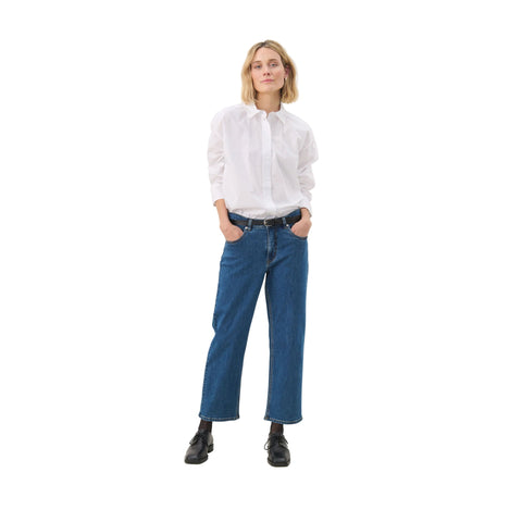 Part Two Judy Jeans - med dark blue denim