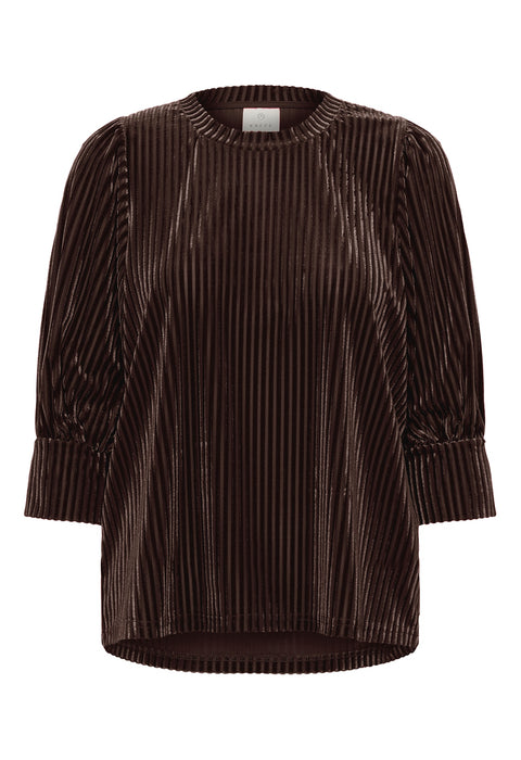 Kaffe Kacaca Blouse - Black Coffee