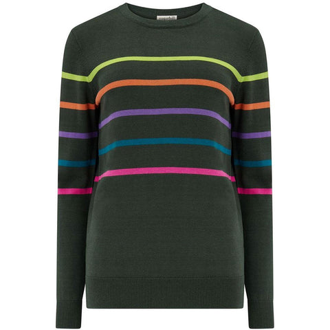 Sugarhill Rita Jumper Khacki Stripes