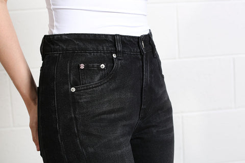 Rant & Rave Bailey Barrel Jeans- black