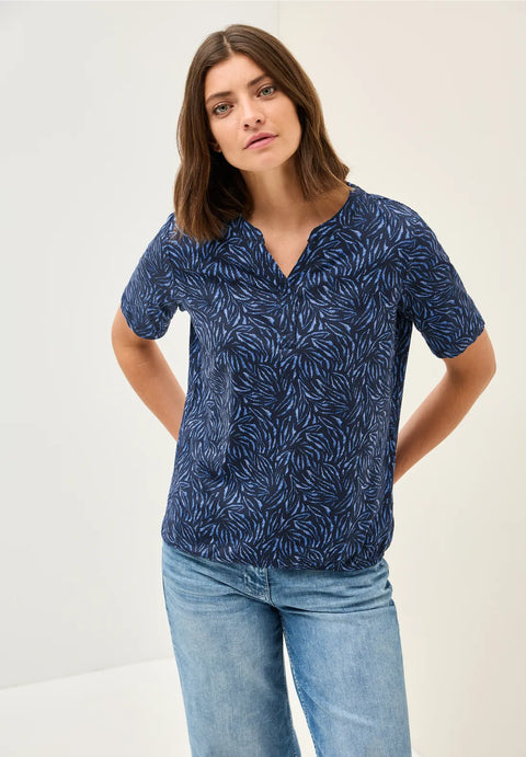 Cecil Minimal Tunic - Navy