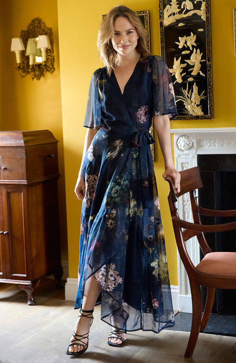 Hope & Ivy Abby Dress - colour baroque blooms