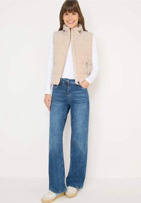 Cecil Teddy Cord Vest