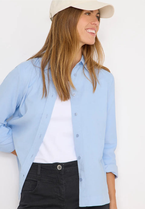 Cecil Corduroy Shirt - Blue