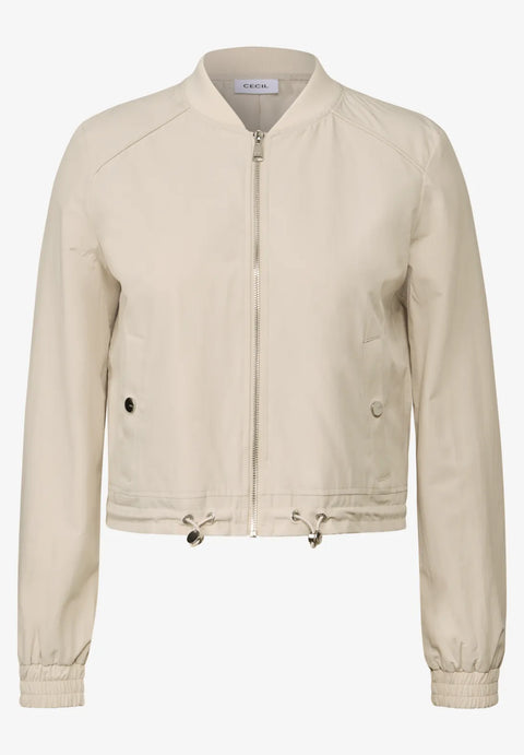 Cecil Short Summer Jacket - Pearl Beige