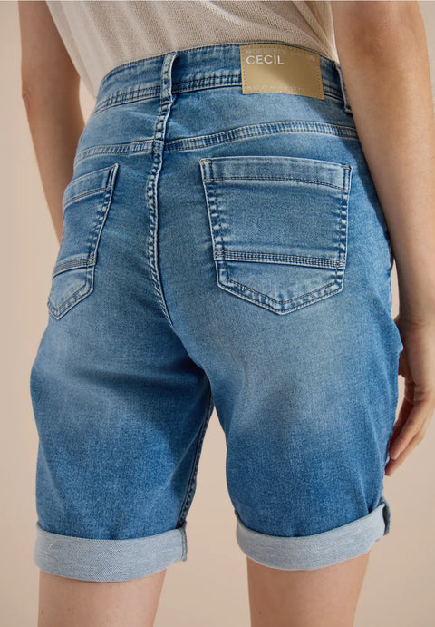 Cecil Tracey Shorts - mid blue
