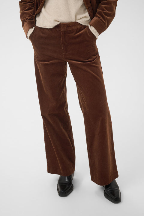 Part Two Columba Pants - downtown brown