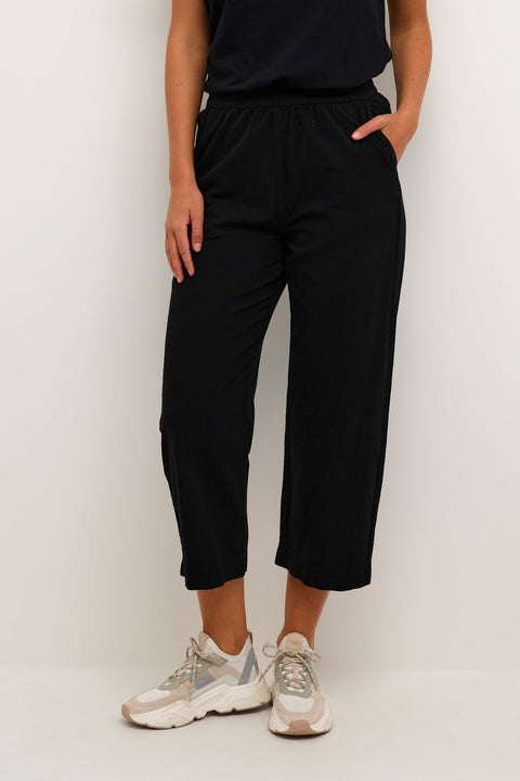 Kaffe Culotte Pants - Black