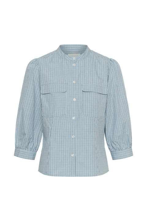 Part Two Chinette Shirt - gray dawn