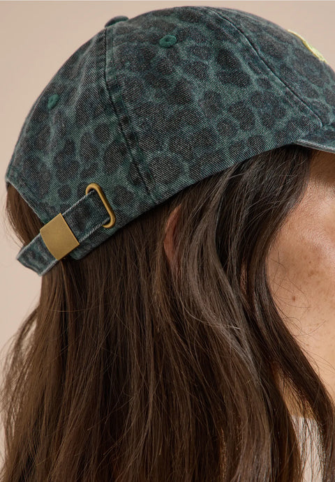 Cecil Baseball Cap - Animal Print