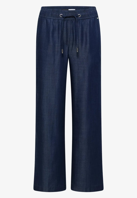 Cecil Wide Leg Tencel Denim Trousers