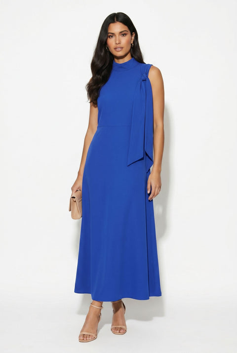 Marc Angelo Karen Sleeveless Midi Dress - Royal Blue