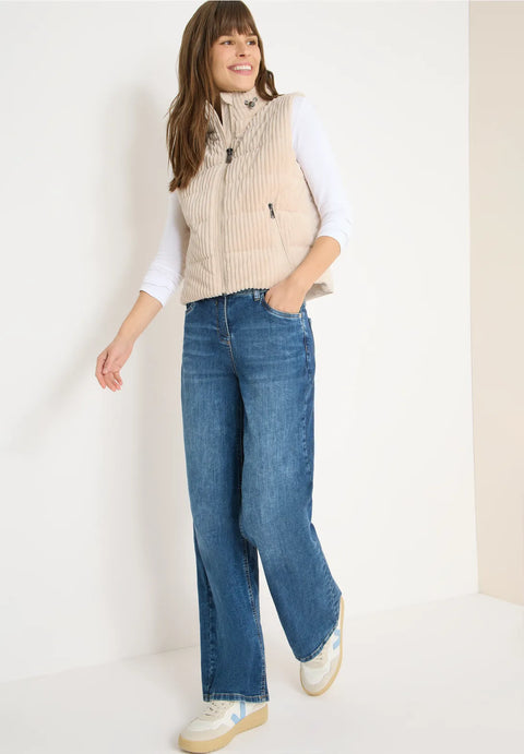 Cecil Teddy Cord Vest