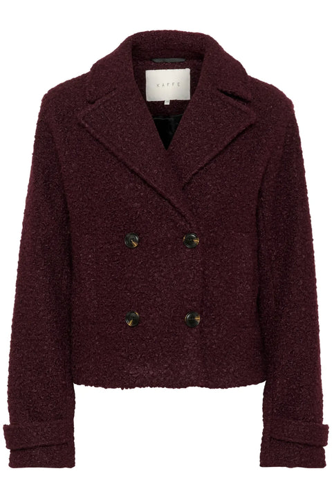 Kaffe Short Jacket - Fudge