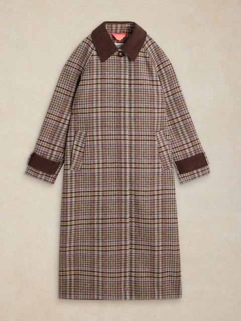 White Stuff Emmeline Check Coat