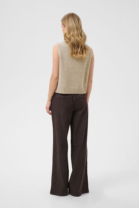 Cream Elsie Knit Slipover