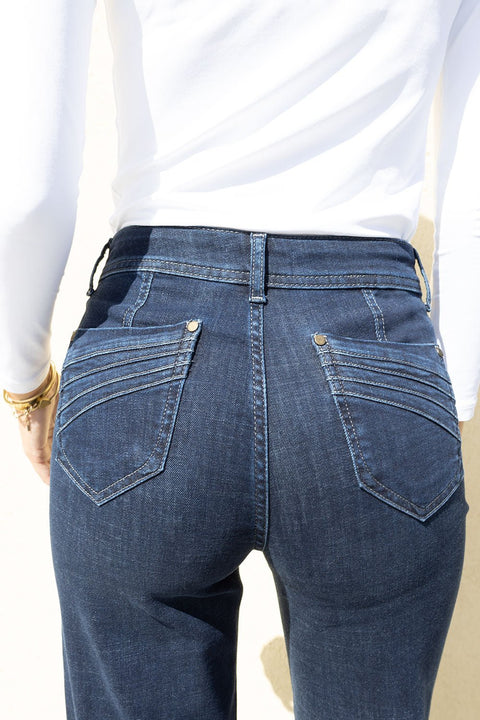 No2moro Napoli Jeans - indigo wash 27 inch leg