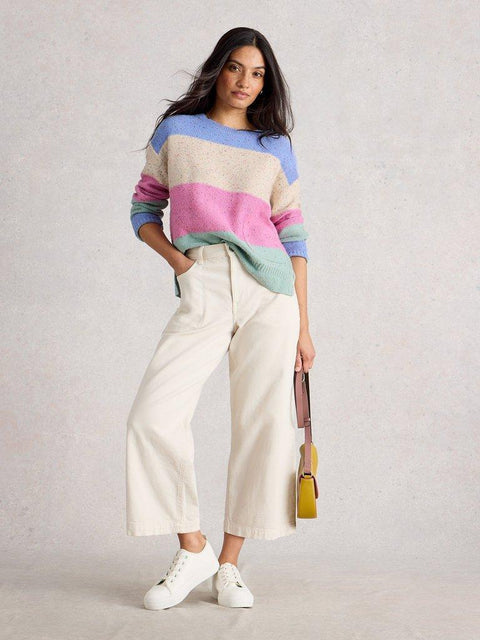 White Stuff Victoria Striped Jumper