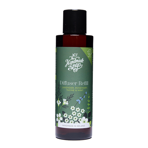 The Handmade Soap Co Reed Diffuser- Lavender, Rosemary, Thyme & Mint- 150 ml