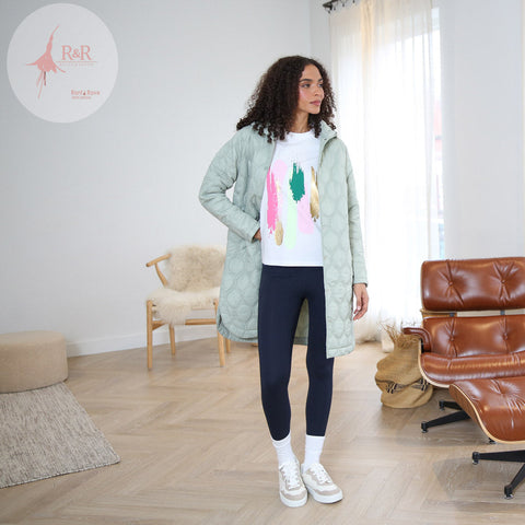 Relax & Renew Sabrina Coat - Sage