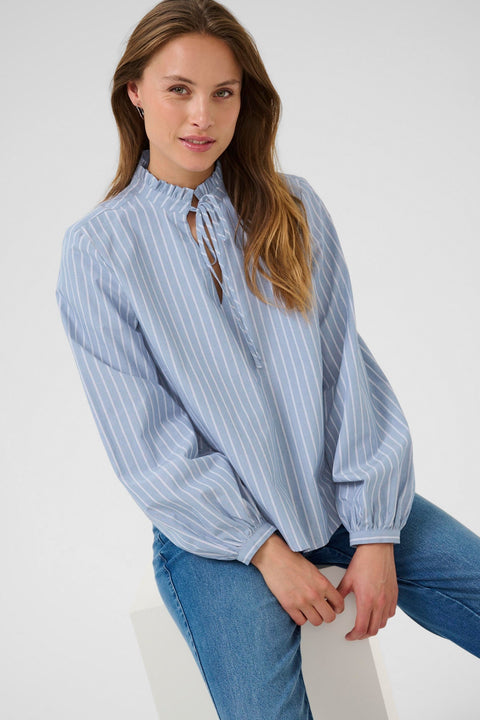Kaffe Kamilina Blouse - Blue
