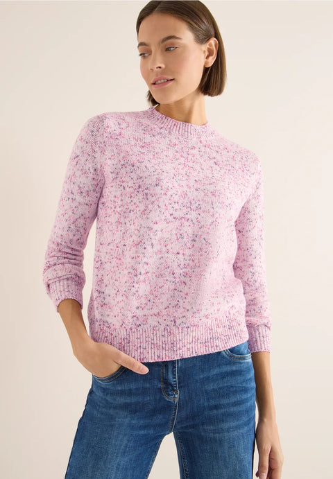Cecil Space Dye Knit - Dark Blossom