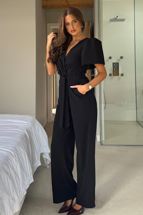 Girl in Mind Drew Jumpsuit - Black