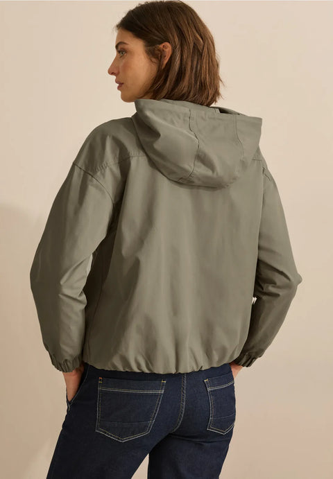 Cecil Jacket with Hood - Taupe