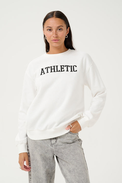 Kaffe Kaviola Sweater - White