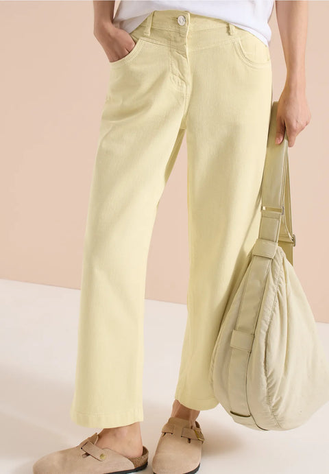 Cecil Neele Jeans- buttermilk yellow