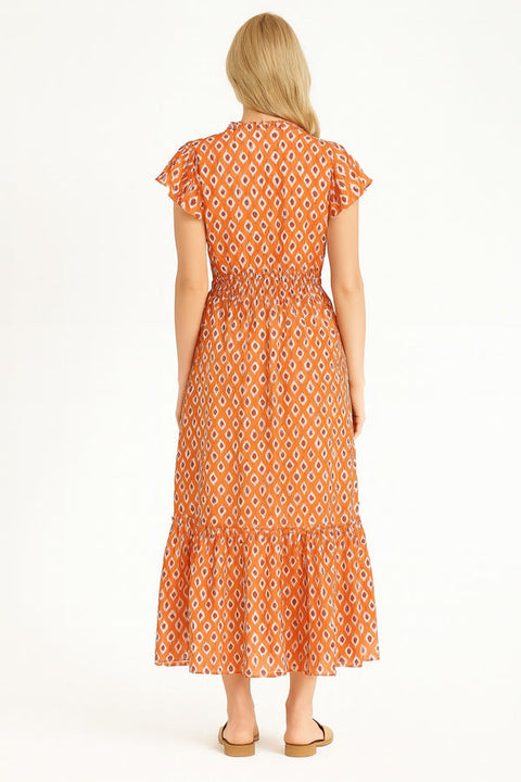 Marc Angelo Carol Dress - Orange