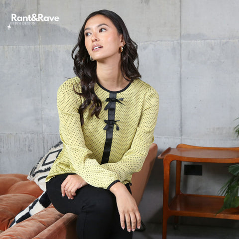 Rant & Rave Ichi Top Lime Green