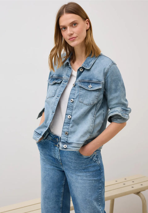 Cecil Light Blue Denim Jacket
