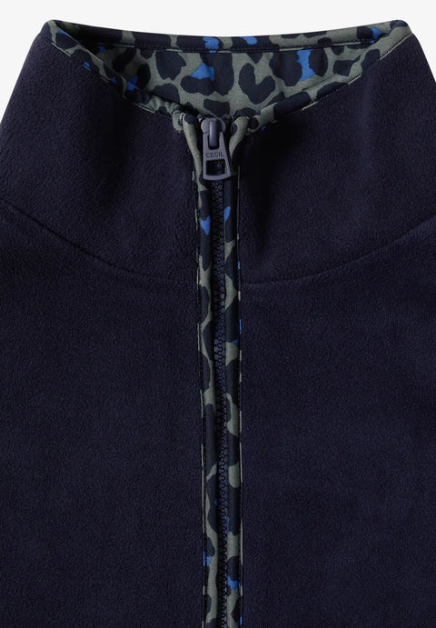 Cecil Fleece Sweatshirt - urban dark blue
