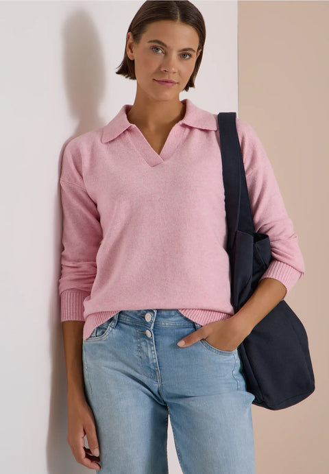 Cecil Cosy Pullover with collar