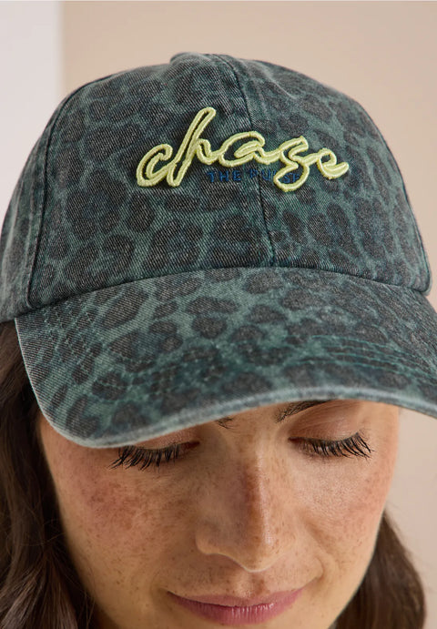 Cecil Baseball Cap - Animal Print