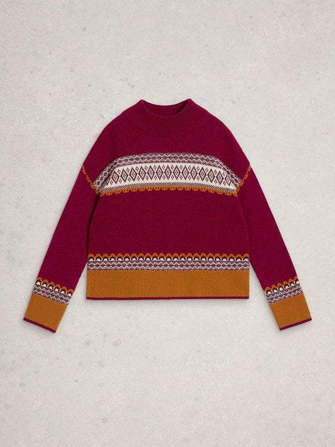 White Stuff Millie Jumper - Pink Multi