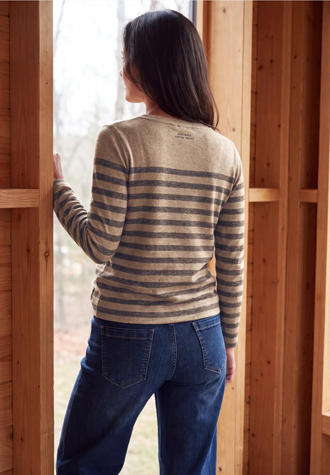 Cecil Cosy Melange Top