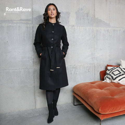 Rant & Rave Amanda Coat - Black
