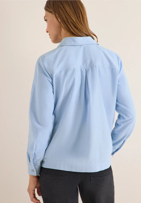 Cecil Corduroy Shirt - Blue