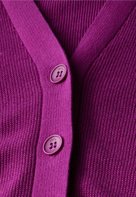 Cecil Short Summer Cardigan -Anemone Pink