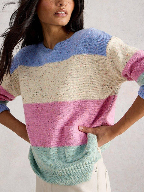 White Stuff Victoria Striped Jumper