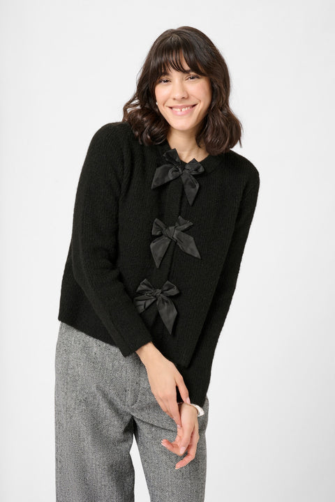 Kaffe Kamay Cardigan - black