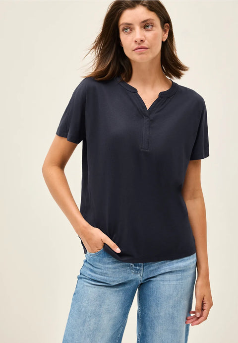 Cecil Shirt - Navy