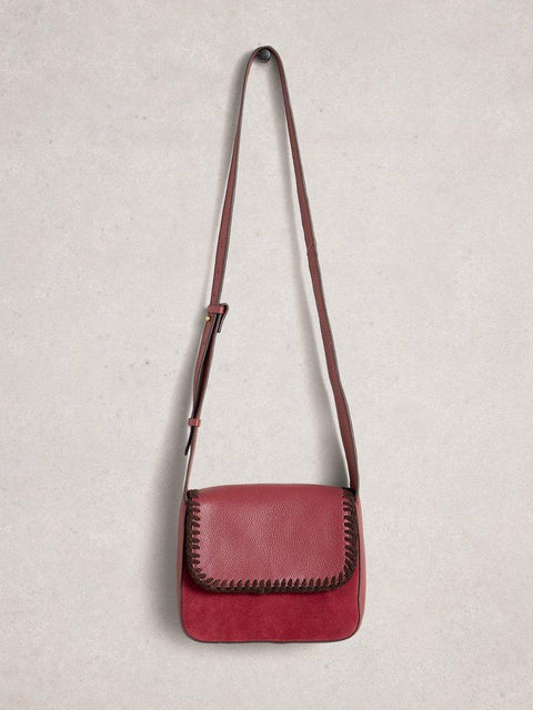 White Stuff- Isabelle Satchel Bag
in MID RED