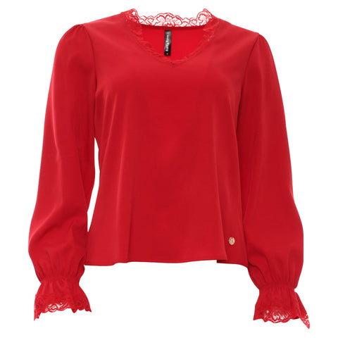 Rant & Rave Oakley Top - Red