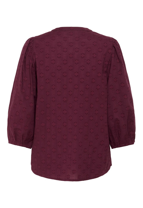 Kaffe Kaenya Blouse - Wine