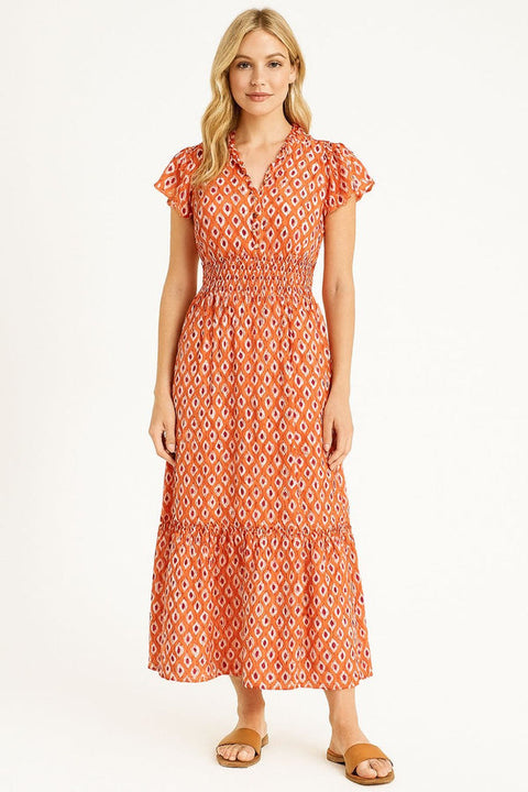 Marc Angelo Carol Dress - Orange
