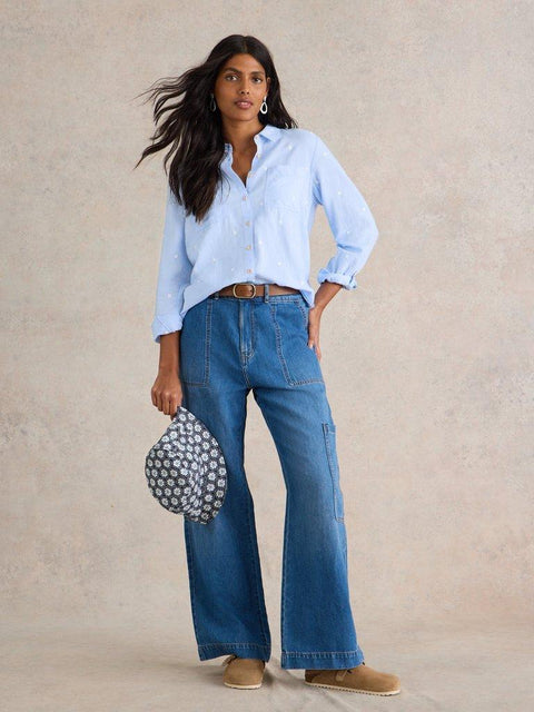 White Stuff Sophie Organic Cotton Shirt