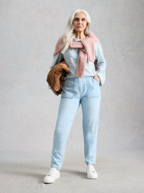 White Stuff Twister Jeans - Light Denim (size down)